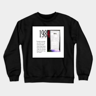 1984 OBrien explains Room 101 Crewneck Sweatshirt